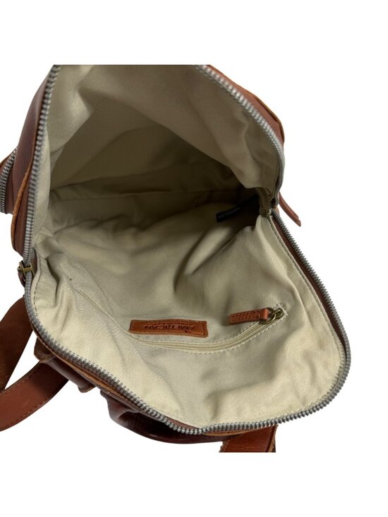 American Leather Co Cleveland Backpack Brandy Brown Smooth Leather main image 6
